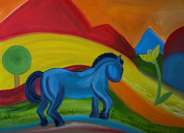 “Blaues Pferd” 3